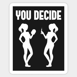 Exercise or surgery Sticker